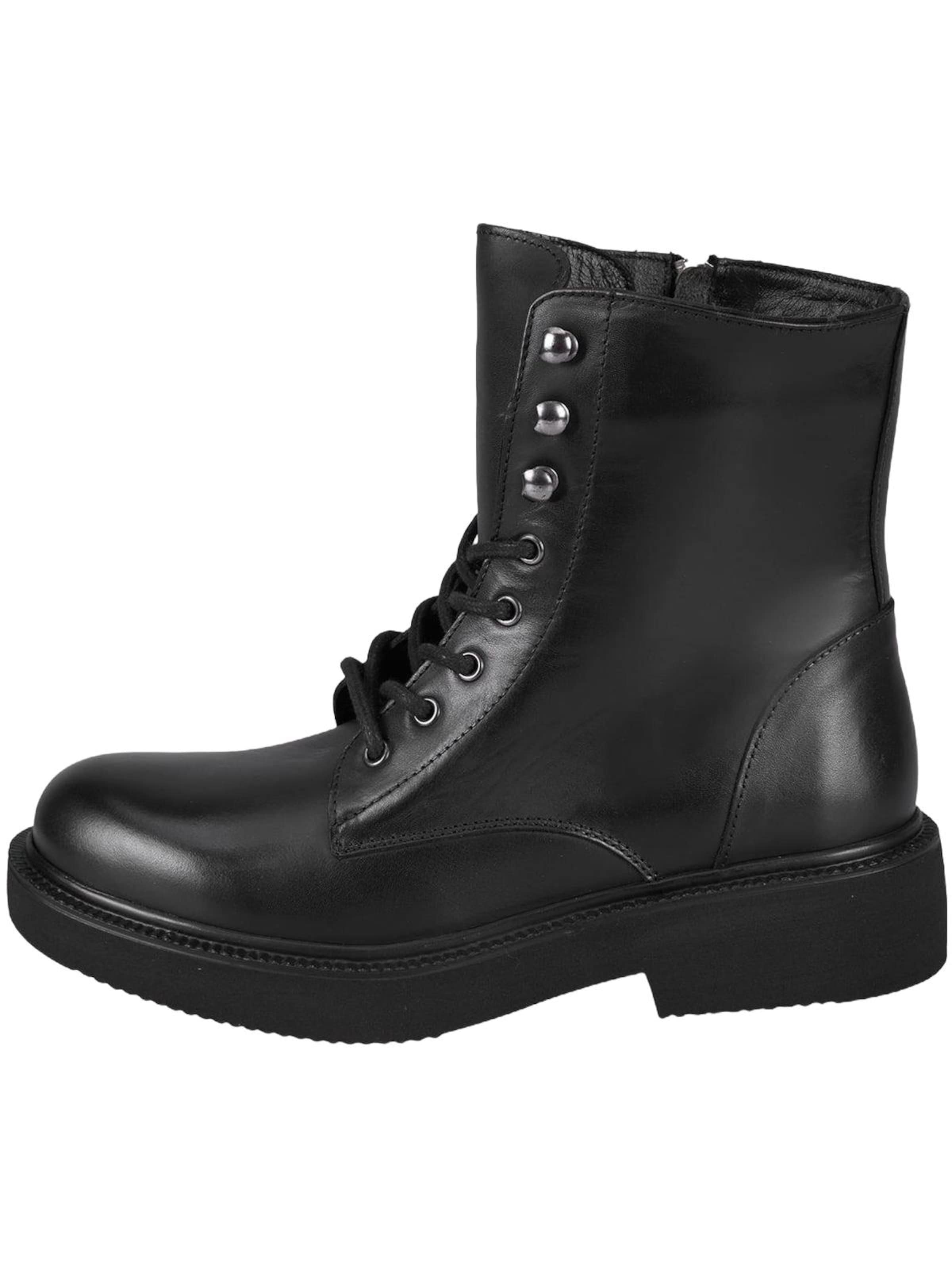 Desa Boots‌‌ in Schwarz: Vorderseite