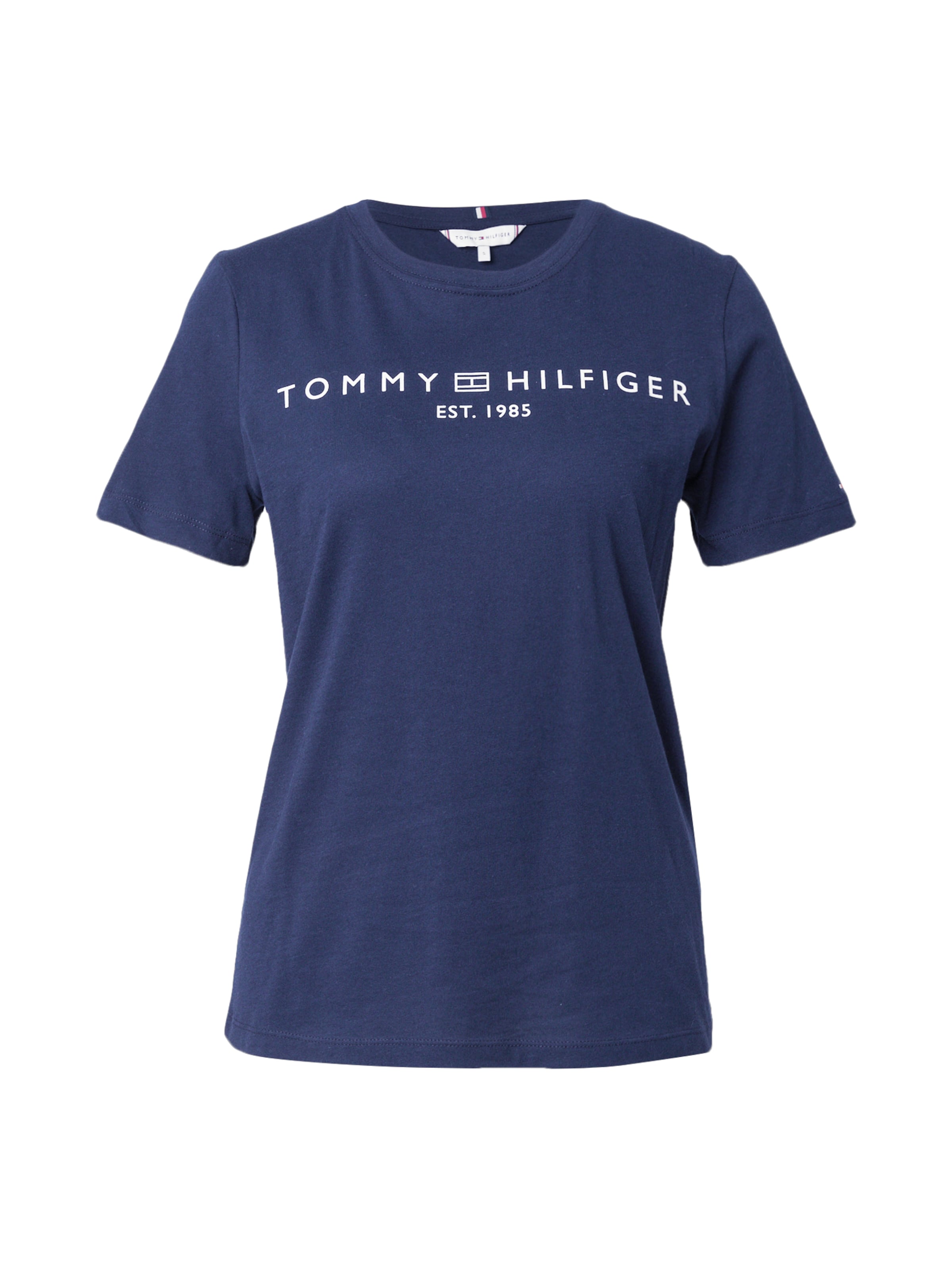 TOMMY HILFIGER Tričko – modrá: přední strana