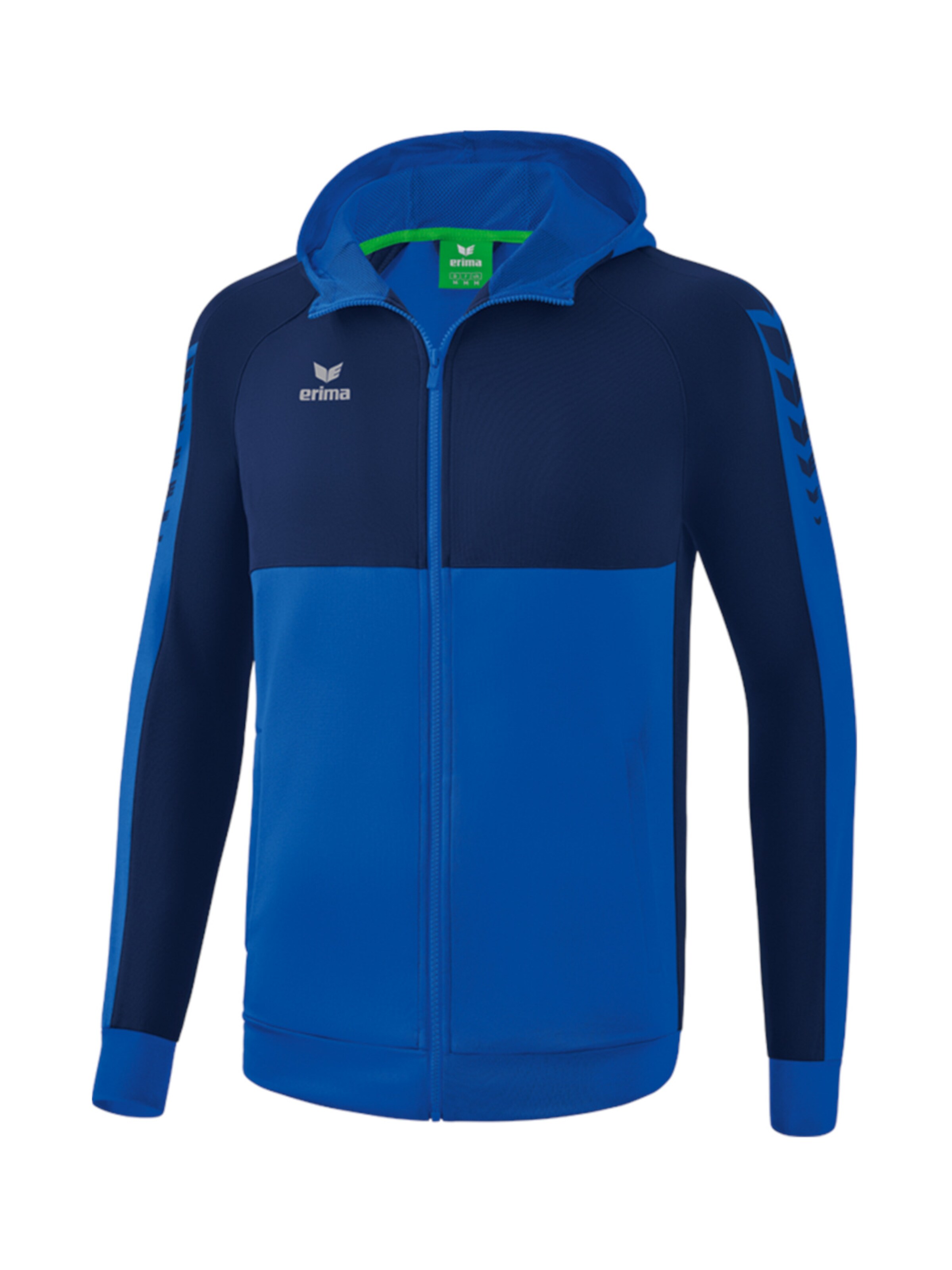 ERIMA Sportsweatjacke in Blau: Vorderseite