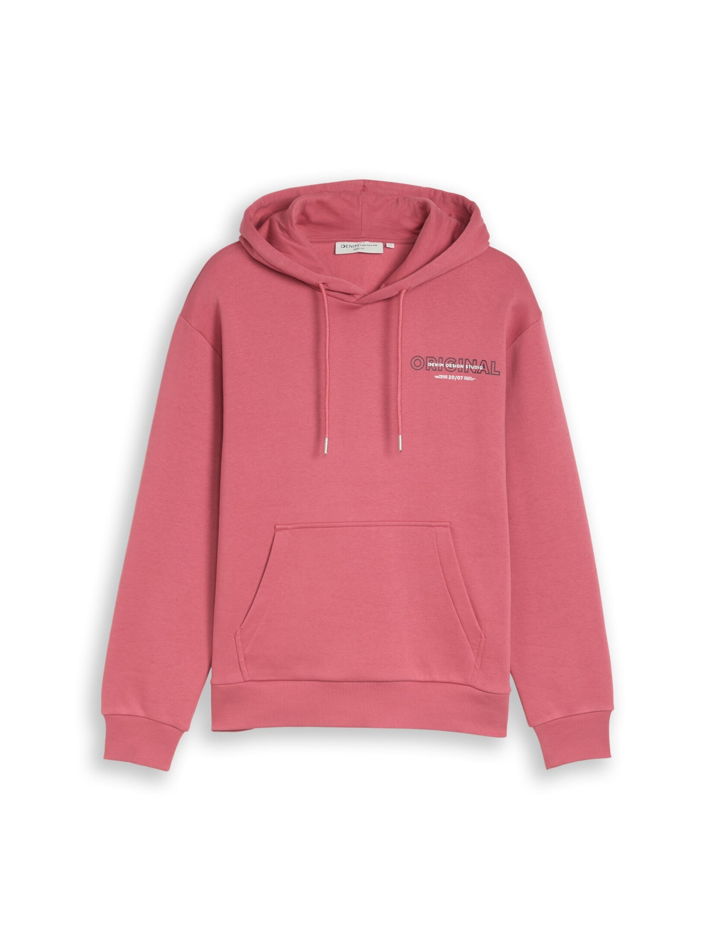 TOM TAILOR DENIM Sweatshirt in Pink: front