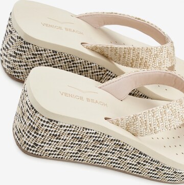 VENICE BEACH Pantolette in Beige