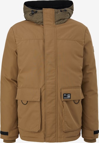 QS Winter parka in Brown: front