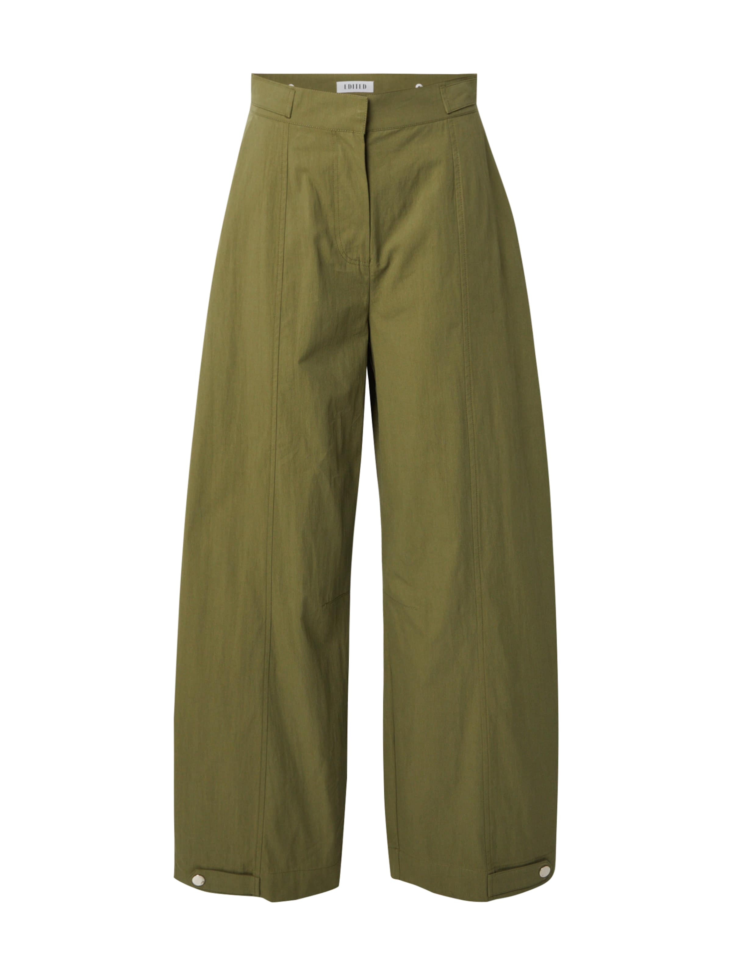 EDITED Wide leg Pants 'Bianca' in Green: front