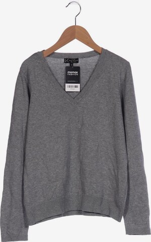 NEW LOOK Sweater & Cardigan in XL in Grey: front