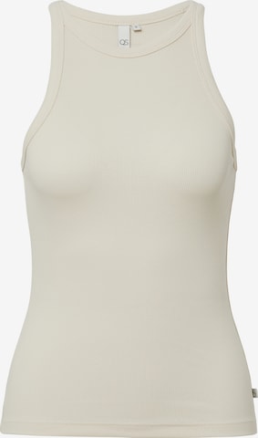 QS Top in Beige: Vorderseite