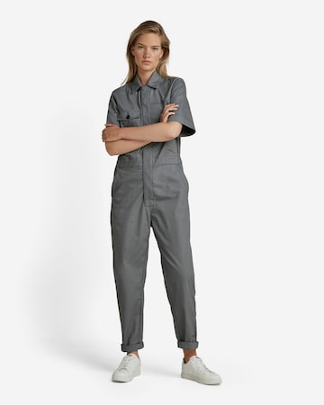 G-Star RAW Jumpsuit in Grijs: voorkant