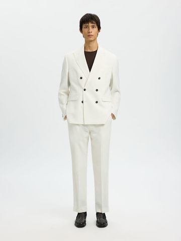 SELECTED Regular Fit Jakke i hvid