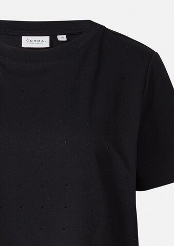 COMMA Shirt in Schwarz
