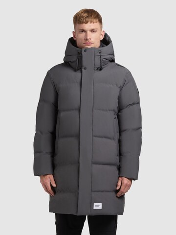 Manteau d’hiver 'Stank 2' khujo en gris : devant