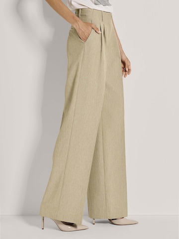 Loosefit Pantalon à pince MADELEINE en beige