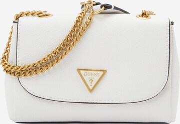 GUESS - Mala de ombro 'Cosette' em branco: frente