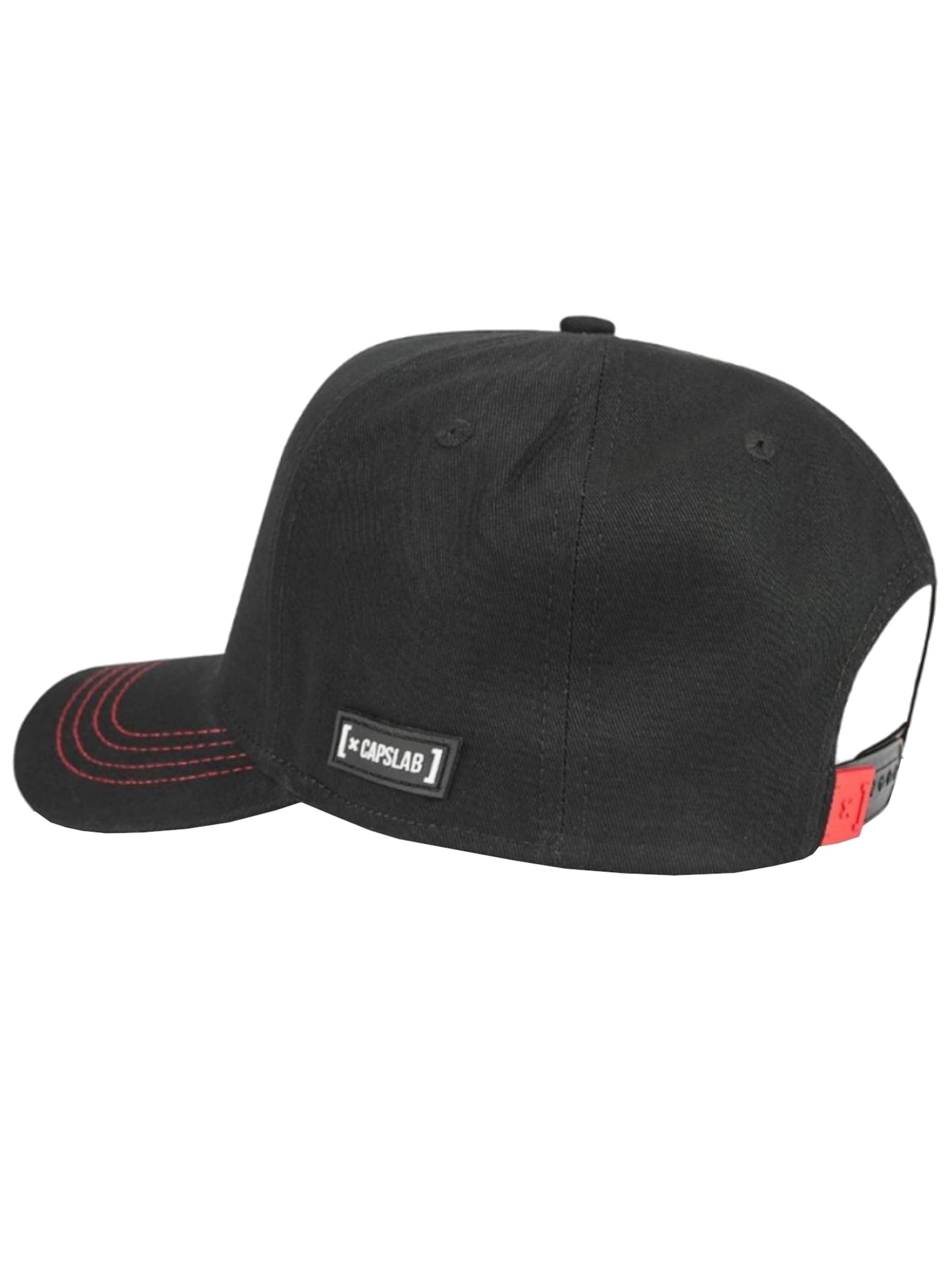 Capslab Cap 'Space Mission NASA' in Black