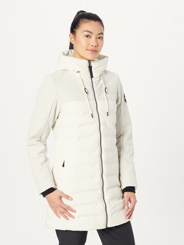 Veste outdoor 'ALBEE' ICEPEAK en blanc : devant