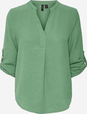 VERO MODA Blouse in Groen: voorkant