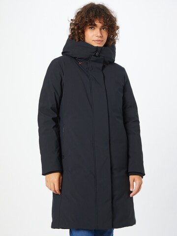 SAVE THE DUCK Zimný kabát 'SIENNA' - Čierna: predná strana
