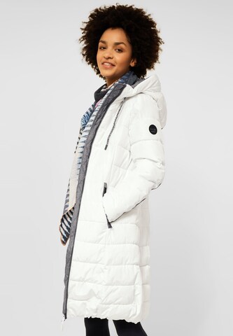 CECIL Winter Coat in White: front