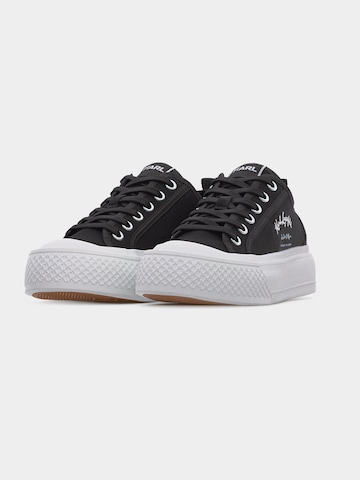 Karl Lagerfeld Låg sneaker i svart