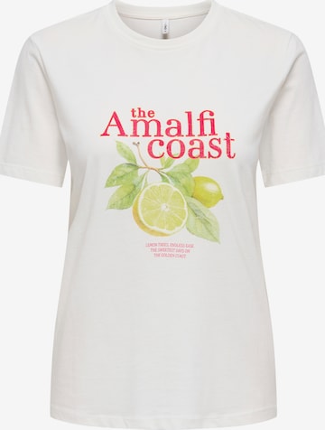 ONLY - Camiseta 'ONLHENNY' en blanco: frente