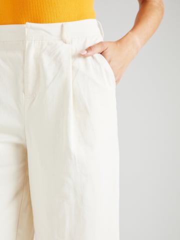 Wide leg Pantaloni con pieghe di Dorothy Perkins in beige