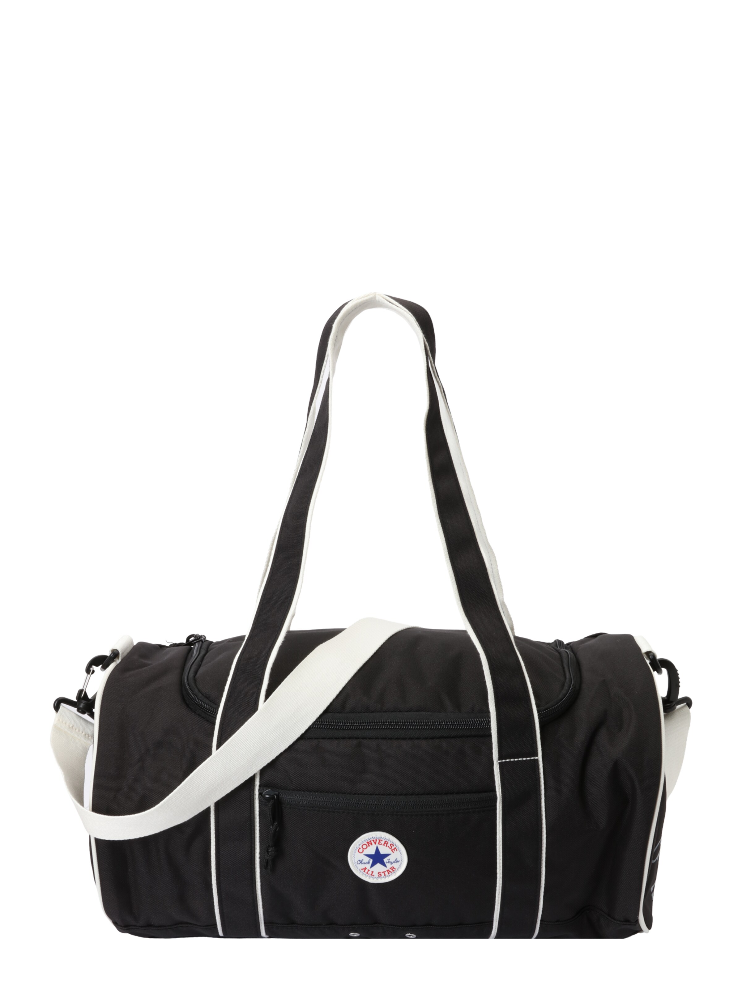 CONVERSE Potovalna torba 'CAU GO2' | črna barva: sprednja stran
