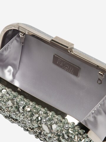mascara Clutch 'RAYBEADS' in Silber