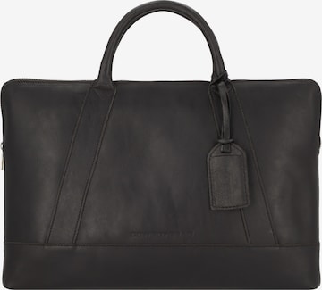 Cowboysbag Laptop Bag 'Frederick' in Black: front