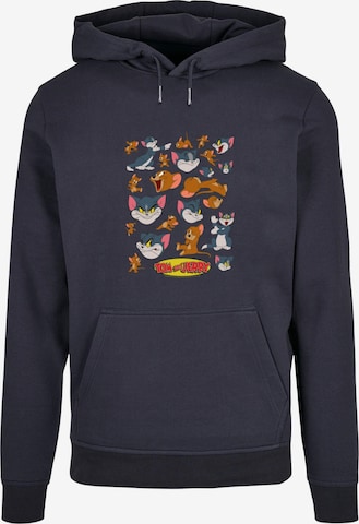 ABSOLUTE CULT Sweatshirt 'Tom and Jerry - Many Faces' in Blau: predná strana