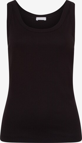 Hanro Top in Black: front