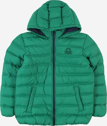 UNITED COLORS OF BENETTON Winter jacket in Green: front