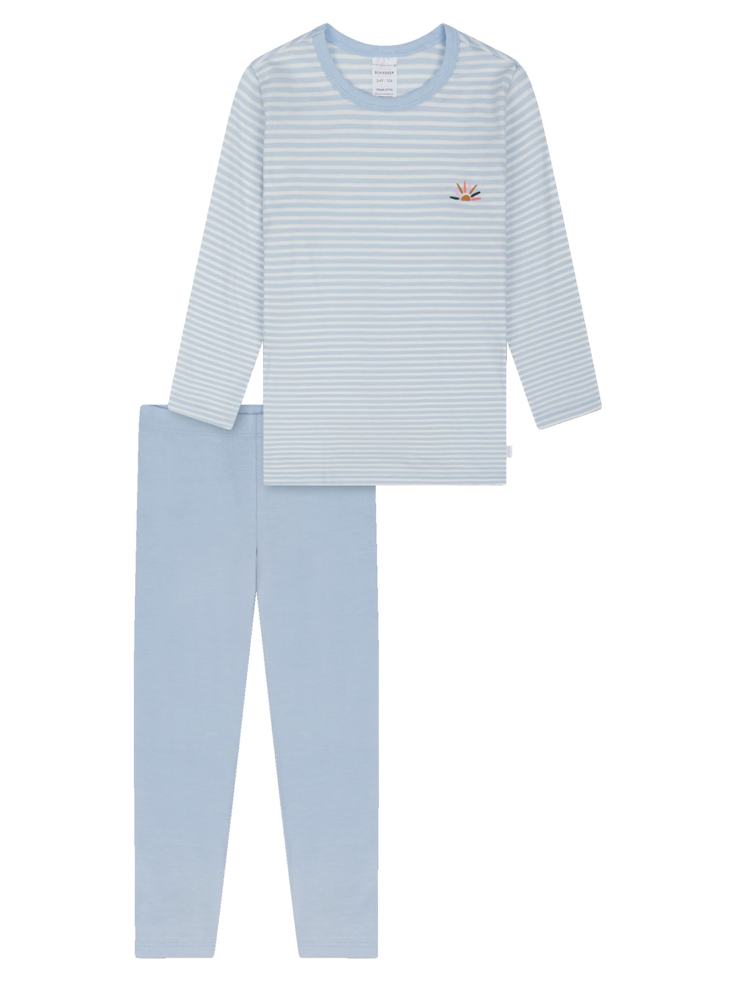 Pyjama 'Nightwear' SCHIESSER en bleu : devant