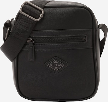 REPLAY Olkalaukku värissä musta: etupuoli