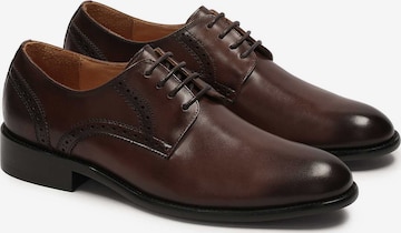 Kazar Lace-Up Shoes in Brown