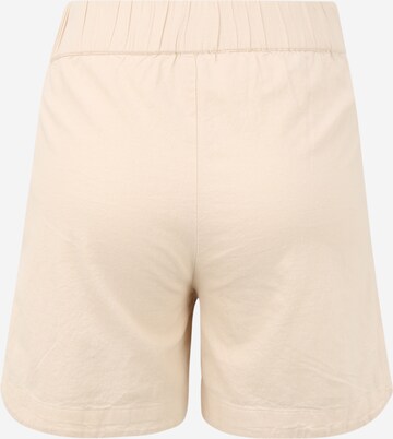 Selected Femme Petite Regular Shorts 'Cecilie' in Beige