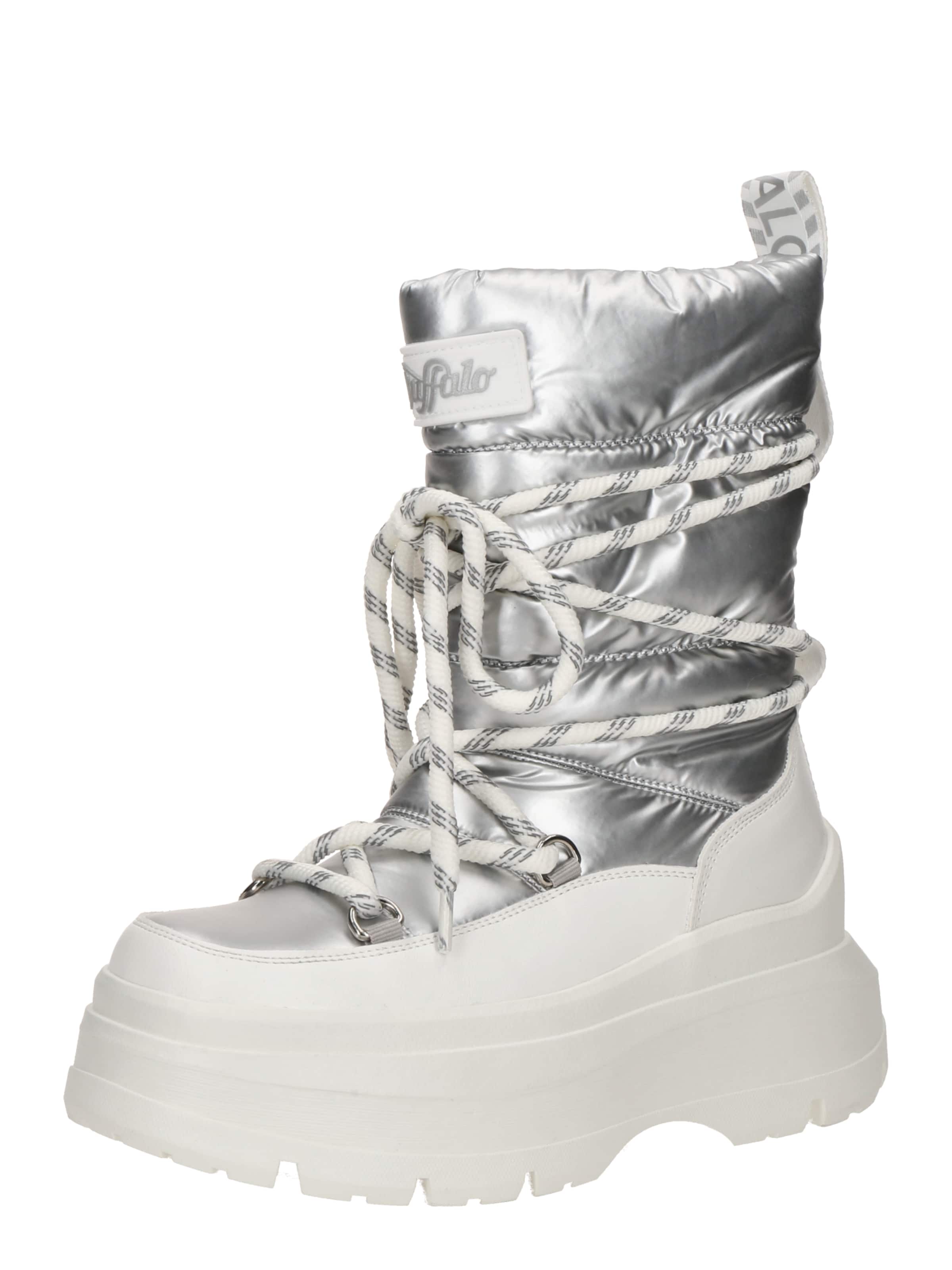 BUFFALO Μπότες για χιόνι 'Olympia' σε ασημί: μπροστά