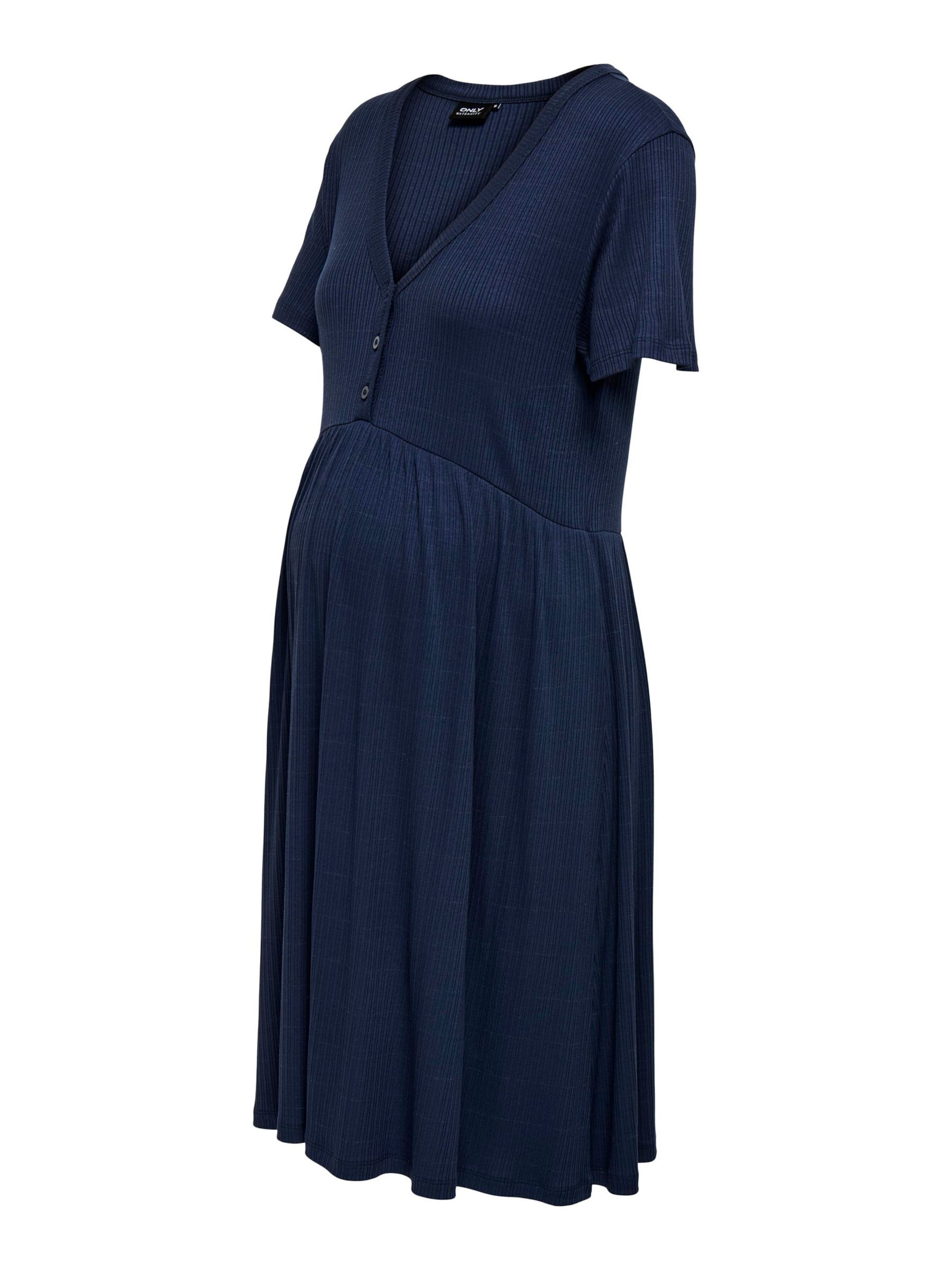 Only Maternity Kjole 'CAMONI' i blå: forside