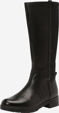 Tamaris Comfort Boots in Black: front