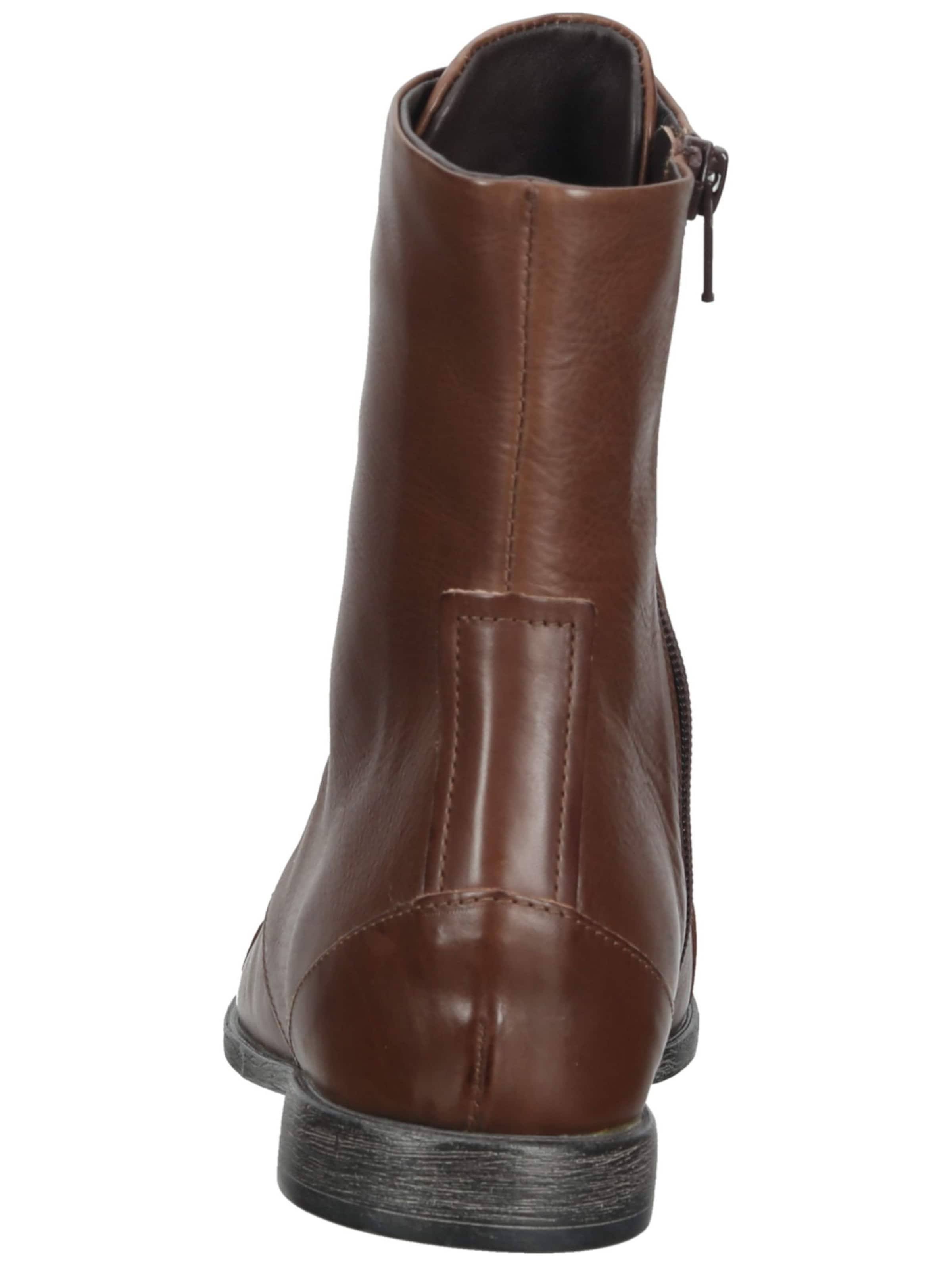 Bottines à lacets THINK! en marron