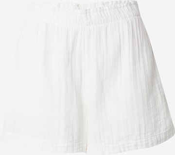 GAP Lużny krój Spodnie w kolorze biały: przód