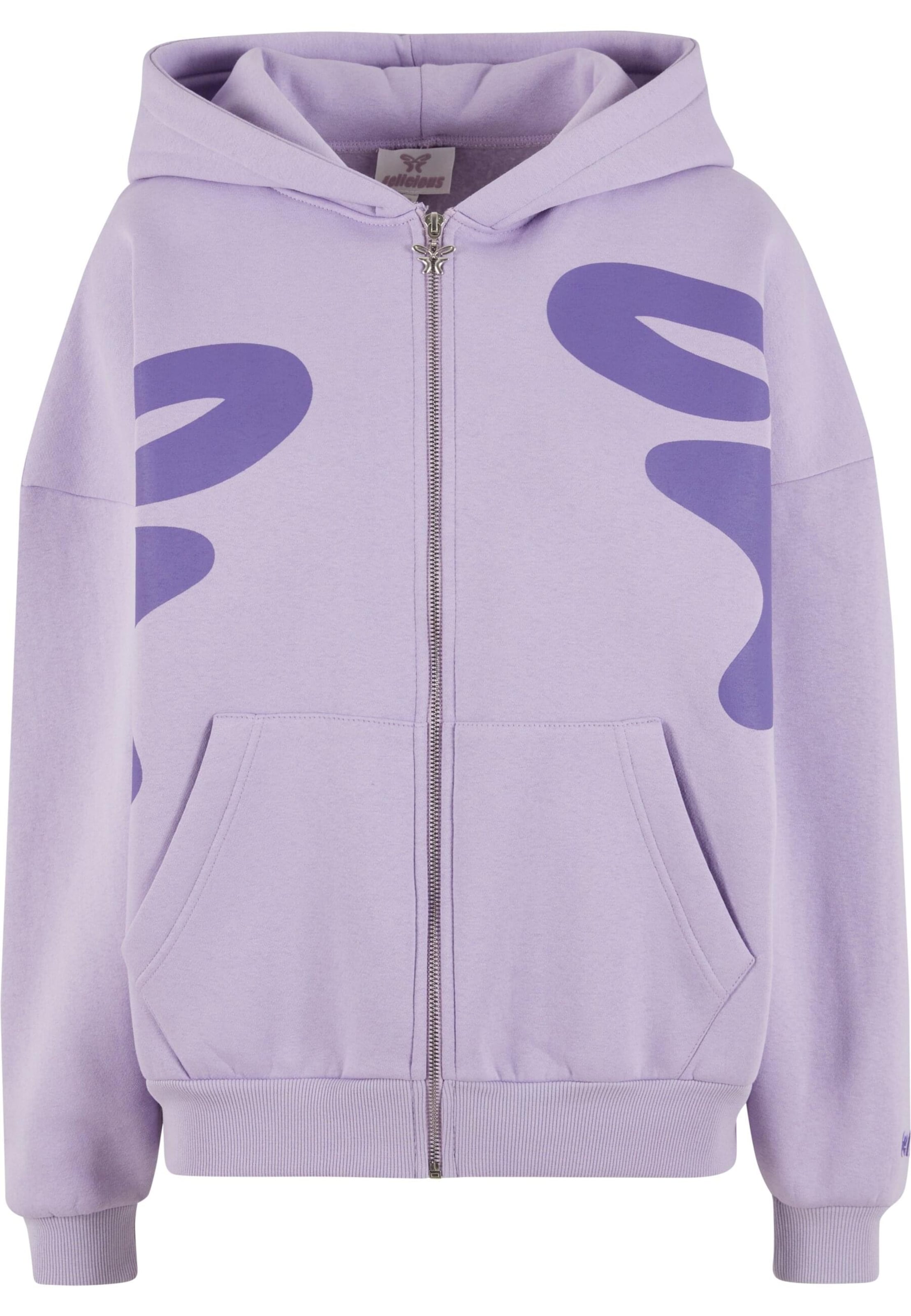 Veste de survêtement Felicious en violet : devant