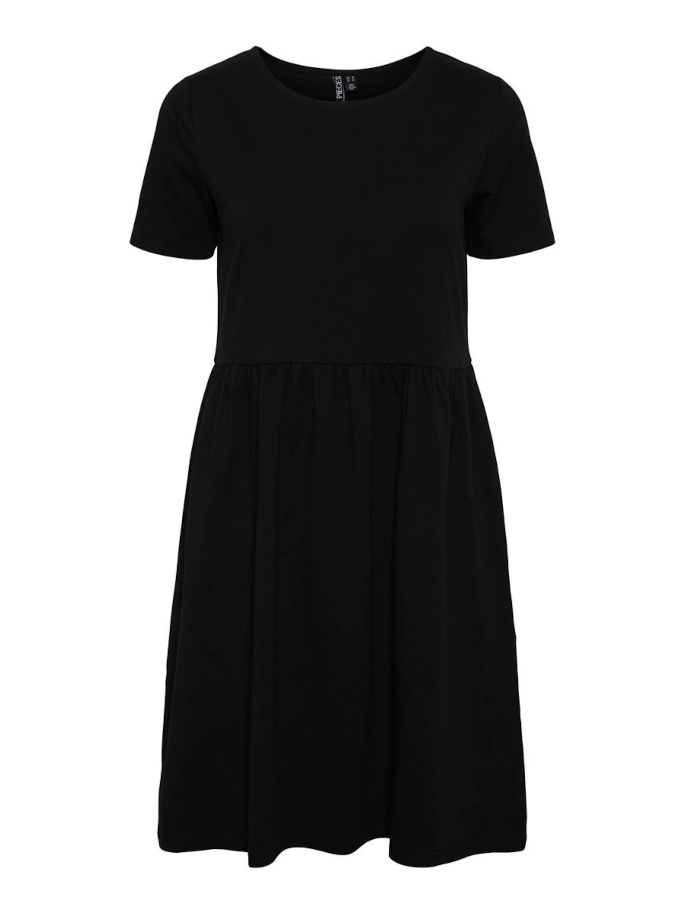 PIECES Klänning i svart: framsida