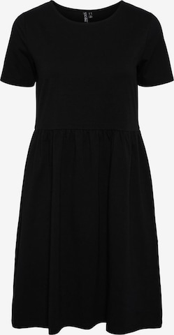 PIECES - Vestido em preto: frente