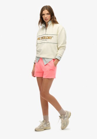 Superdry Regular Shorts 'Essential' in Rot