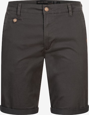 INDICODE JEANS Broek 'Cuba' in Grijs: voorkant