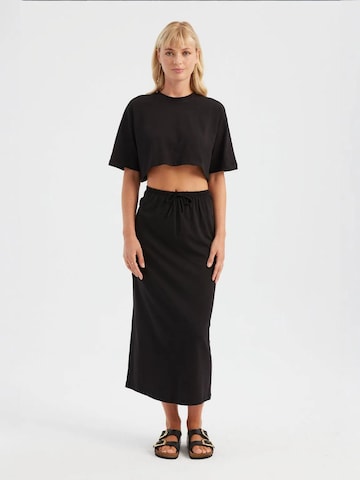 Hiccup Kostüm in Schwarz: Vorderseite