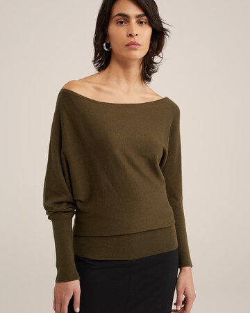 WE Fashion Sweater in Green