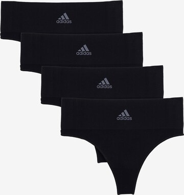 ADIDAS SPORTSWEAR Thong ' Seamless Fit ' in Black: front