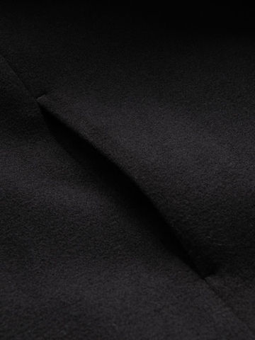 juoda Ombre Demisezoninis paltas
