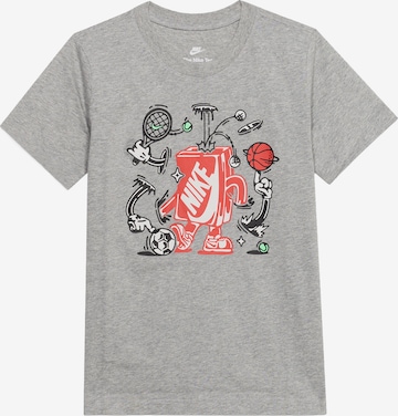 Nike Sportswear T-shirt i grå: framsida