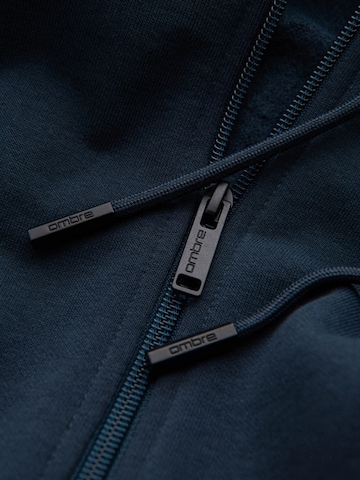 Ombre Sweat jacket 'OM-SSBZ-0160' in Blue