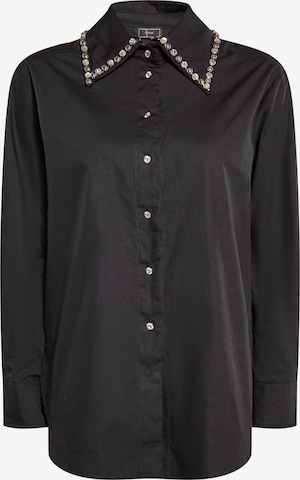 faina - Blusa en negro: frente